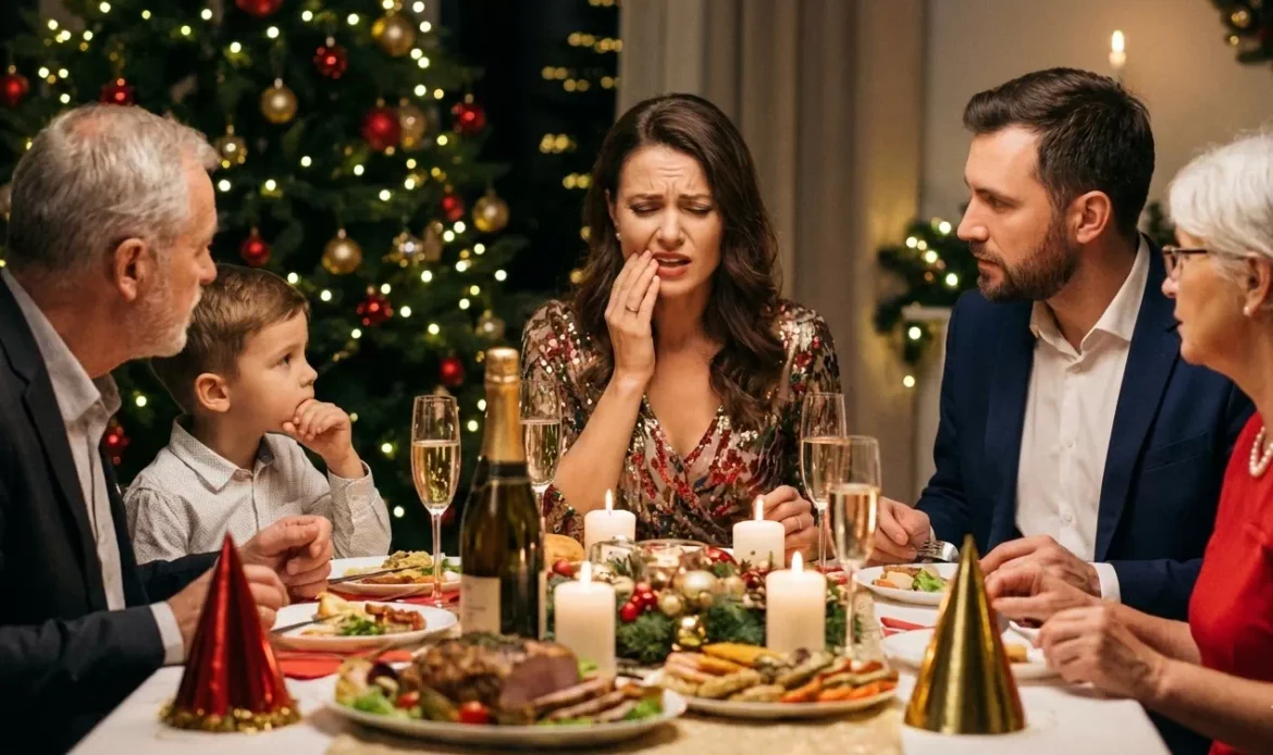Probleme Dentare la masa de sarbatori.