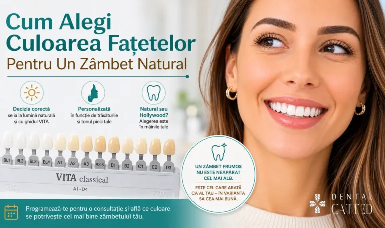 Cum Alegi Culoarea Fațetelor Dentare Pentru Un Zâmbet Natural Alegerea culorii fațetelor dentare cu ajutorul ghidului VITA pentru un zâmbet natural